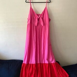 Tabitha Brown for Target Linen Maxi Dress